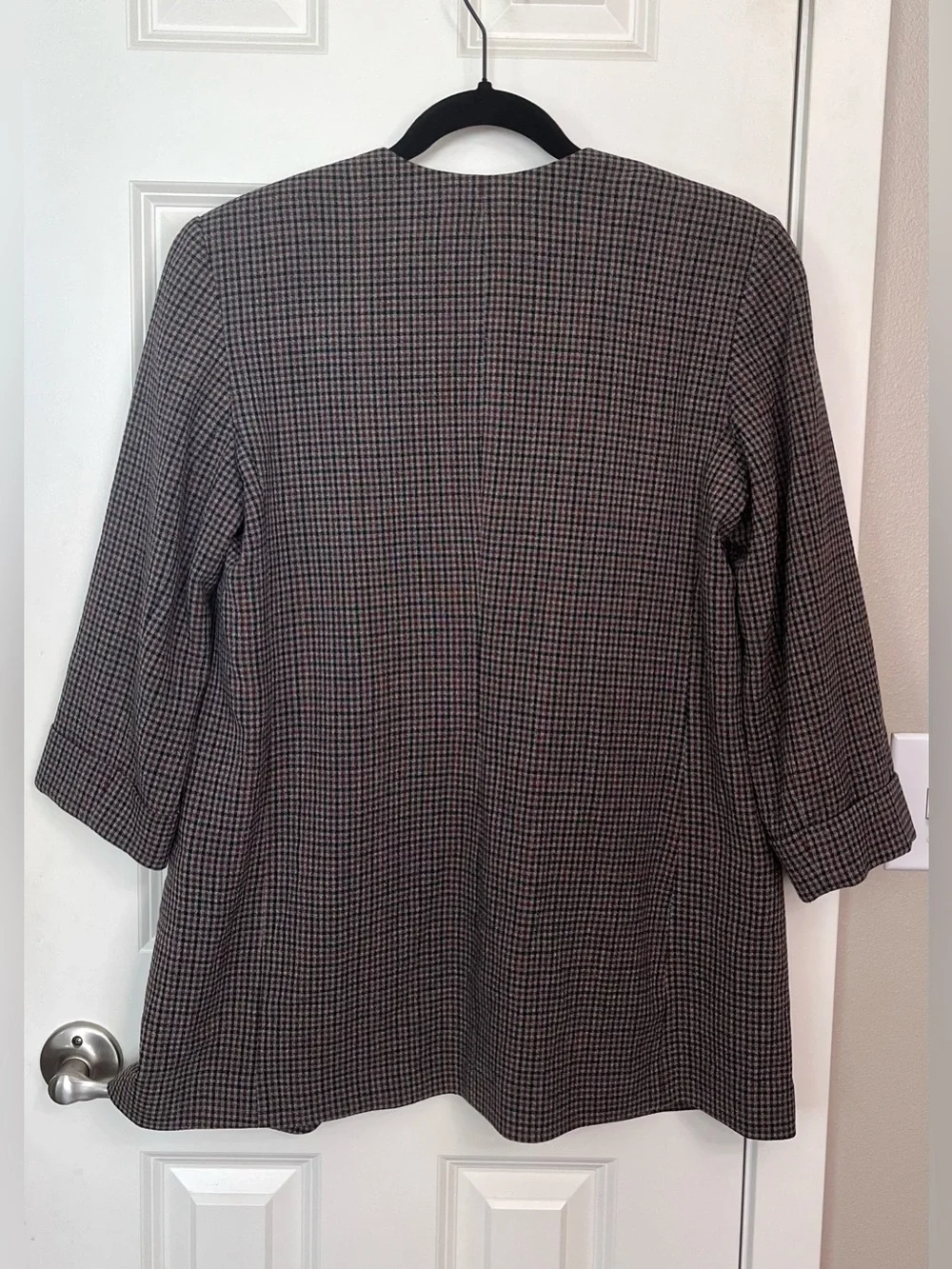 Express Checked Blazer